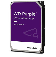 HDD WESTERN DIGITAL Purple 6TB SATA 256 MB 5400 rpm 3,5" WD64PURZ