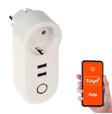 SMART HOME WIFI SMART SOCKET/USB ATLO-P1U2-TUYA GENWAY