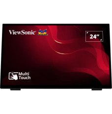 LCD Monitor VIEWSONIC 24" Touch Panel VA 1920x1080 16:9 60Hz Matte 7 ms Speakers Tilt Colour Black TD2465