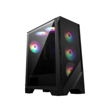 Case MSI MAG FORGE 120A AIRFLOW MidiTower Not included ATX MicroATX MiniITX Colour Black MAGFORGE120AAIRFLOW
