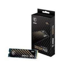 SSD MSI SPATIUM M450 500GB M.2 PCIe Gen4 NVMe 3D NAND Write speed 2300 MBytes/sec Read speed 3600 MBytes/sec 2.15mm TBW 300 TB MTBF 1500000 hours S78-440K220-P83