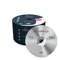 CD-R MEDIA 700MB 52X 50-PACK/MR207 MEDIARANGE
