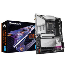 Mainboard GIGABYTE Intel Z790 LGA1700 ATX Memory DDR5 Memory slots 4 1xPCI-Express 3.0 16x 1xPCI-Express 4.0 16x 1xPCI-Express 5.0 16x 4xM.2 1xHDMI 1xDisplayPort 4xUSB 2.0 5xUSB 3.2 1xUSB-C 1xOptical S/PDIF 1xRJ45 2xAudio port Z790AORUSELITEAX-W