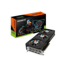 Graphics Card GIGABYTE NVIDIA GeForce RTX 4070 12 GB GDDR6X 192 bit PCIE 4.0 16x Dual Slot Fansink 1xHDMI 3xDisplayPort GV-N4070GAMINGOCV2-12GD