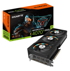 Graphics Card GIGABYTE NVIDIA GeForce RTX 4070 Ti SUPER 16 GB GDDR6X 256 bit PCIE 4.0 16x GPU 2655 MHz 1xHDMI 3xDisplayPort N407TSGAMINGOC-16GD
