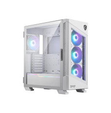Case MSI MPG VELOX 100R WHITE MidiTower Case product features Transparent panel Not included Colour White MPGVELOX100RWHITE
