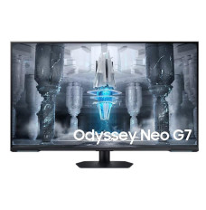 LCD Monitor SAMSUNG Odyssey Neo G7 G70NC 43" Gaming/Smart/4K Panel VA 3840x2160 16:9 144Hz 1 ms Speakers Colour Black / White LS43CG700NUXEN
