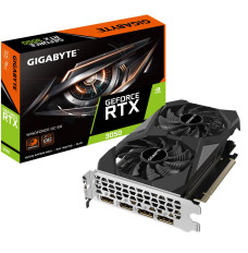 Graphics Card GIGABYTE NVIDIA GeForce RTX 3050 6 GB GDDR6 96 bit PCIE 4.0 16x Memory 14000 MHz GPU 1477 MHz Dual Slot Fansink 2xHDMI 2xDisplayPort GV-GV-N3050WF2OC-6GD_1.0