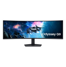 LCD Monitor SAMSUNG Odyssey G9 49" Gaming/Curved Panel VA 5120x1440 32:9 240Hz 1 ms Swivel Height adjustable Tilt Colour Black LS49CG954EUXEN