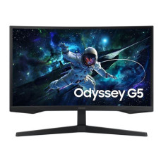 LCD Monitor SAMSUNG LS32CG552EUXEN 32" Gaming/Curved Panel VA 2560x1440 16:9 165 Hz Matte 1 ms Height adjustable Colour Black LS32CG552EUXEN