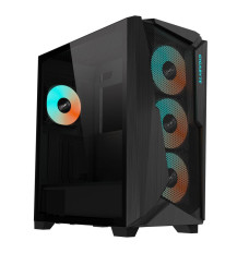 Case GIGABYTE C301G V2 BLACK MidiTower Case product features Transparent panel Not included ATX EATX MicroATX MiniITX Colour Black C301GV2