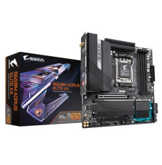 Mainboard GIGABYTE AMD B650 SAM5 Micro-ATX Memory DDR5 Memory slots 4 2xPCI-Express 4.0 16x 2xM.2 1xHDMI 1xDisplayPort 4xUSB 2.0 7xUSB 3.2 1xUSB-C 1xOptical S/PDIF 1xRJ45 2xAudio port B650MAORUSELITEAX1.3