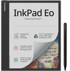 E-Reader POCKETBOOK InkPad Eo 10.3" 2480 x 1860 1xUSB-C 1xMicroSD Card Slot Bluetooth Grey PB1042-M-WW