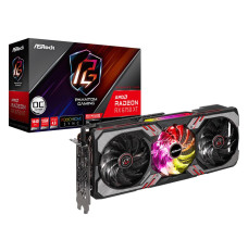 Graphics Card ASROCK AMD Radeon RX 6750 XT 12 GB GDDR6 192 bit PCIE 4.0 16x Two and Half Slot Fansink 1xHDMI 3xDisplayPort RX6750XTPGD12GO