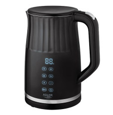 Adler AD 1350 1.7L temperature-controlled LED electric kettle Black