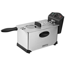 Camry CR 4909 Hot air fryer 3 L Single Black,Satin steel Stand-alone 2000 W