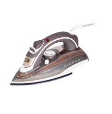 Adler AD 5030 iron Steam iron Ceramic soleplate 3000 W Brown, Grey, White