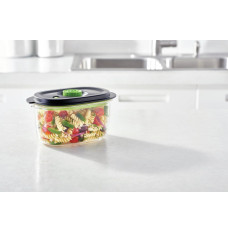 FoodSaver FFC022X food storage container Oval Box 1.2 L Black, Transparent 1 pc(s)