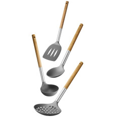 Lamart LT3900 kitchen utensil set 4 pc(s) Brown, Grey