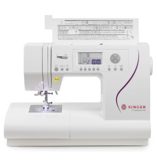 Singer C430 sewing machine, electronic, white