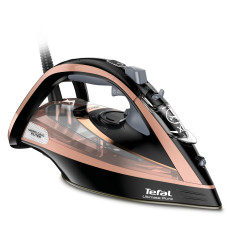 Tefal Ultimate Pure FV9845 iron Dry & Steam iron Durilium Autoclean soleplate 3200 W Black, Copper