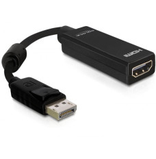 DeLOCK 61849 video cable adapter 0.125 m Displayport M HDMI Type A (Standard) Black