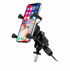 MOTORBIKE PHONE HOLDER FREEDCONN MC7W WITH INDUCTIVE CHARGER