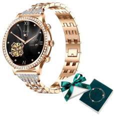 Women's smartwatch Manta Diamond Lusso gold + YES bracelet