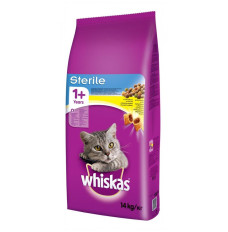 ?Whiskas STERILE cats dry food Adult Chicken 14 kg