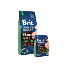 Brit Premium by Nature Junior XL Adult Chicken 15 kg
