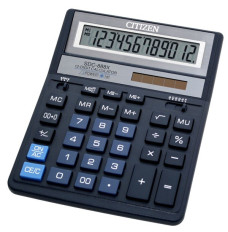 Citizen SDC-888X calculator Pocket Financial Blue