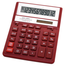 CITIZEN calculator SDC-888X Pocket Financial Red