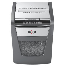 Rexel Optimum AutoFeed+ 50X paper shredder Cross shredding 55 dB 22 cm Black, Grey