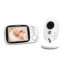 Esperanza EHM002 LCD Baby Monitor 3,2" White