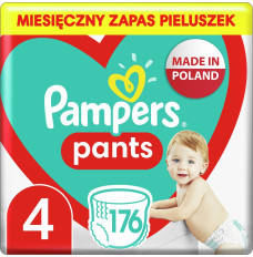 Pampers Pants Boy/Girl 4 176 pc(s)