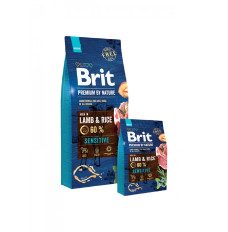 Brit Premium by Nature Sensitive Lamb 3 kg Adult Lamb, Rice