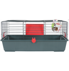 Zolux Cage Classic 80 cm, grey/red