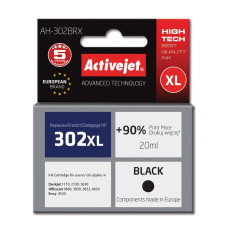 Activejet AH-302BRX ink for HP printer; HP 302XL F6U68AE replacement; Premium; 20 ml; black
