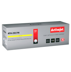 Activejet ATH-201YN toner for HP printer; HP 201A CF402A replacement; Supreme; 1400 pages; yellow