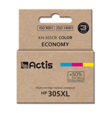 Actis KH-305CR ink for HP printer; HP 305XL 3YM63AE replacement; Standard; 18 ml; color