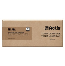 Actis TH-51A Printer Toner cartridge HP, Compatible for HP 51A Q7551A;  Standard;  6500 pages;  black.