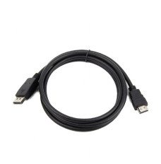Gembird CC-DP-HDMI-10M video cable adapter HDMI Type A (Standard) DisplayPort Black