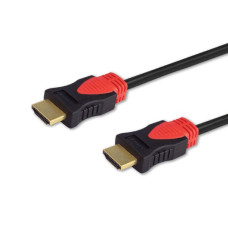 Savio CL-141 HDMI cable 10 m HDMI Type A (Standard) Black,Red