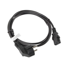 Lanberg CA-C13C-10CC-0018-BK power cable Black 1.8 m C13 coupler CEE7/7