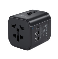 AUKEY PA-TA01 Universal Travel Adapter Charger with USB-C & USB-A UK USA EU AUS CHN 150 Countries