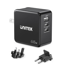 UNITEK P1117B mobile device charger Black