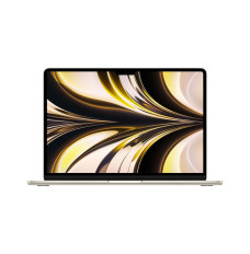 Apple MacBook Air Laptop 34.5 cm (13.6") Apple M M2 8 GB 256 GB SSD Wi-Fi 6 (802.11ax) macOS Monterey Beige