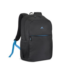 Rivacase Regent 8069 notebook case 43.9 cm (17.3") Backpack Black, Cyan