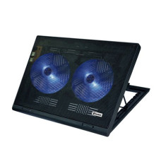 Vakoss LF-2463 notebook cooling pad 43.2 cm (17") Black