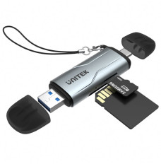 UNITEK R1010A card reader USB 3.2 Gen 1 (3.1 Gen 1) Type-A/Type-C Grey
